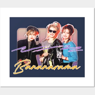 Bananarama - Retro 80s Fan Art Design Posters and Art